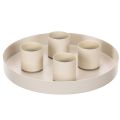 Set de 4 bougeoirs magnétiques