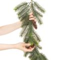 Guirlande Artificielle Imitation Pin avec Pommes de Pin 190 cm | Floristik24.fr
