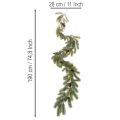Guirlande Artificielle Imitation Pin avec Pommes de Pin 190 cm | Floristik24.fr