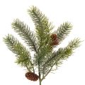 Floristik24 Branche de Noël artificielle avec pommes de pin 38 cm