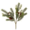 Floristik24 Branche artificielle de sapin avec pommes de pin, 41 cm