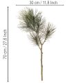 Branche de pin artificielle 70 cm pour décoration de table et vase | Floristik24.fr