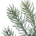 Floristik24 Branche de pin artificielle avec neige, branche décorative 40cm