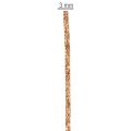 Cordelette décorative scintillante en plastique sur rouleau 3 mm x 20 m or | Floristik24.fr