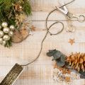 Corde brillante en polyester noir et or 3 mm x 20 m pour décoration et emballage cadeau | Floristik24.fr