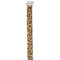 Kräuselband en Coton Motif Léopard 10mm x 100m | Floristik24.fr