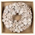 Couronne décorative séchée en