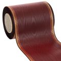 Floristik24 Ruban couronne Bordeaux Moiré ruban décoratif 125 mm