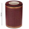 Ruban couronne Bordeaux Moiré ruban décoratif 125 mm | Floristik24.fr