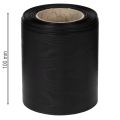 Ruban noir pour couronne 100 mm x 25 m - ruban de deuil, ruban pour nœud, ruban décoratif, fournitures pour fleuristes | Floristik24.fr