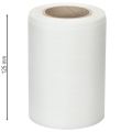 Ruban blanc pour couronne, 125 mm, 25 m, ruban décoratif pour cérémonie funéraire et décoration de tombe | Floristik24.fr