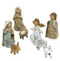 Floristik24 Figurines de la Nativité mix 4cm -11cm 8pcs
