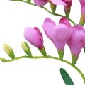 Floristik24 Fleurs de jardin artificielles freesia violet 58cm