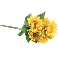 Floristik24 Bouquet de tournesol artificiel jaune 45 cm