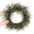 Krantz artificiel branchages de pin et pommes de pin 60 cm vert | Floristik24.fr