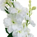 Floristik24 Delphinium artificiel blanc delphinium fleur artificielle fleurs en soie 98cm