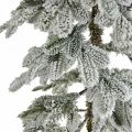 Floristik24 Sapin de Noël artificiel fin neige décoration hivernale H180cm