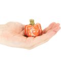 Ensemble de citrouilles : Petites citrouilles décoratives pour la décoration d'automne, 5 cm, lot de 3 | Floristik24.fr