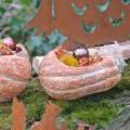 Floristik24 Citrouille à planter Orange 28 × 15 × 14cm