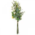Floristik24 Bouquet artificiel avec décoration de fleurs artificielles d&#39;eucalyptus 48cm