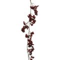 Floristik24 Guirlande de baies, branche de Noël, baie, baie d&#39;hiver rouge L180cm