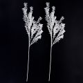 Branche artificielle décorative givrée, décoration d'hiver blanche 78 cm, 2 pièces | Floristik24.fr
