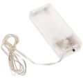 Luminaire guirlande LED à piles 10 LED blanc chaud 1m intérieur | Floristik24.fr