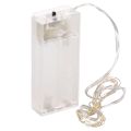 Luminaire guirlande LED à piles 10 LED blanc chaud 1m intérieur | Floristik24.fr
