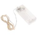 Lanterne lumineuse LED à piles, blanc chaud, 3 m, 30 LED, lot de 6 | Floristik24.fr