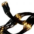 Filet lumineux LED 384 lumières blanc chaud 3x3m extérieur | Floristik24.fr