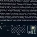 Filet lumineux LED 384 lumières blanc chaud 3x3m extérieur | Floristik24.fr