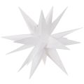 Floristik24 Étoile de Noël LED en Plastique, 60 cm, Blanc Chaud, Usage Intérieur et Extérieur Protégé