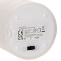 Bougie pilier LED, effet