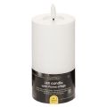 Bougie pilier LED, effet