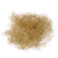 Lametta doré bouclé 50g en fil