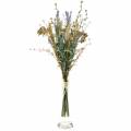 Floristik24 Bouquet de lavande artificielle, fleurs en soie, bouquet champêtre de lavande aux épis de blé et reine des prés
