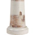 Floristik24 Décoration phare décoration maritime bois naturel blanc 58cm