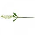 Levkoje Fleur artificielle blanche Fleur de tige artificielle 78cm