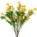 Floristik24 Fleurs de soie artificielle de pissenlit sauvage Fleurs de prairie artificielles 3pcs