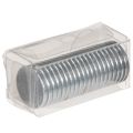Lot de 20 disques magnétiques ronds en métal argenté 1 cm pour décoration et fixation | Floristik24.fr