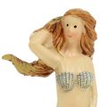 Figurine décorative sirène bleue 6 – 9,5 cm 3 p. | Floristik24.fr