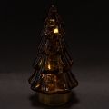Sapins en verre LED décoratifs