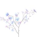 Floristik24 Branche artificielle avec fleurs irisées 80 cm pour décoration intérieure