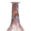 Floristik24 Mini vase en verre vase à fleurs violet Ø7,5cm H15cm