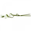 Fleur Artificielle Pavot Maïs Rose Artificielle Blanc L55/60/70cm Lot de 3