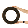 Anneau de mousse florale OASIS® Renewal® Biolit®, 40 cm, noir, pour couronnes, lot de 2 | Floristik24.fr