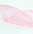 Floristik24 Ruban organza ruban cadeau ruban rose lisière 40mm 50m