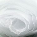 Floristik24 Tissu décoratif organza blanc 150cm x 300cm