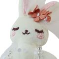 Floristik24 Décoration de lapin de Pâques lapin fille en peluche 12cm 5pcs