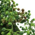 Floristik24 Rang de perles boule de mousse artificielle plantes artificielles vert 38cm
